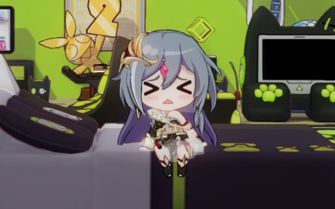 【崩坏3】小嗨符入住宿舍,芜湖~起飞~_哔哩哔哩 (゜-゜)つロ 干杯