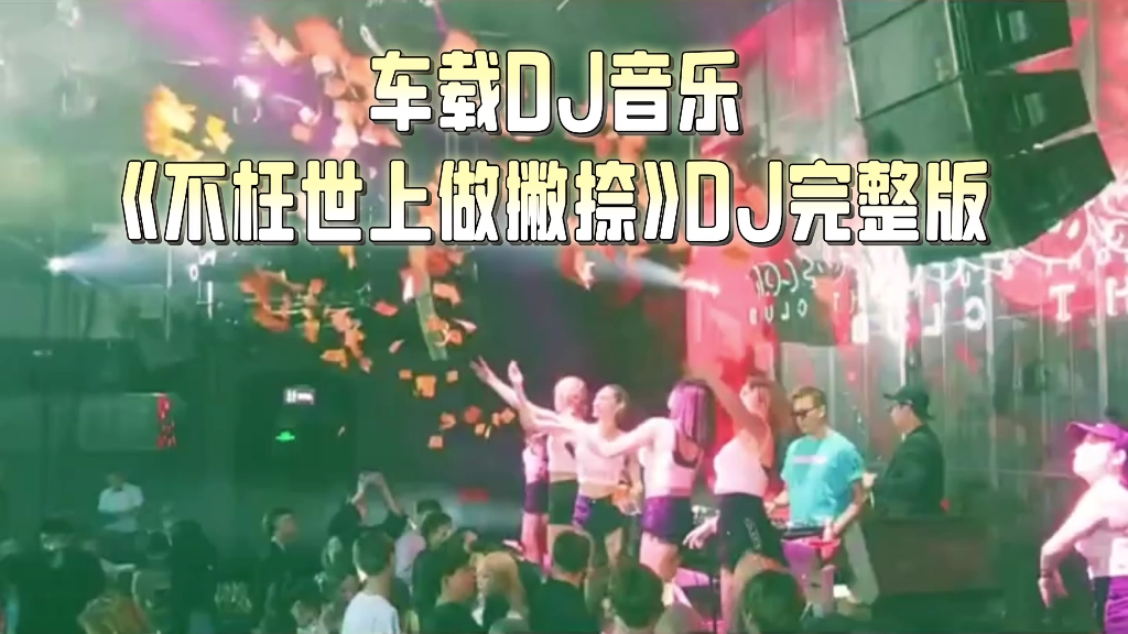 [图]车载DJ音乐《不枉世上做撇捺》DJ完整版