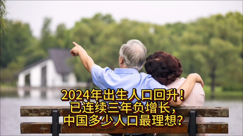 2024年出生人口回升!已连续三年负增长,中国多少人口最理想?哔哩哔哩bilibili