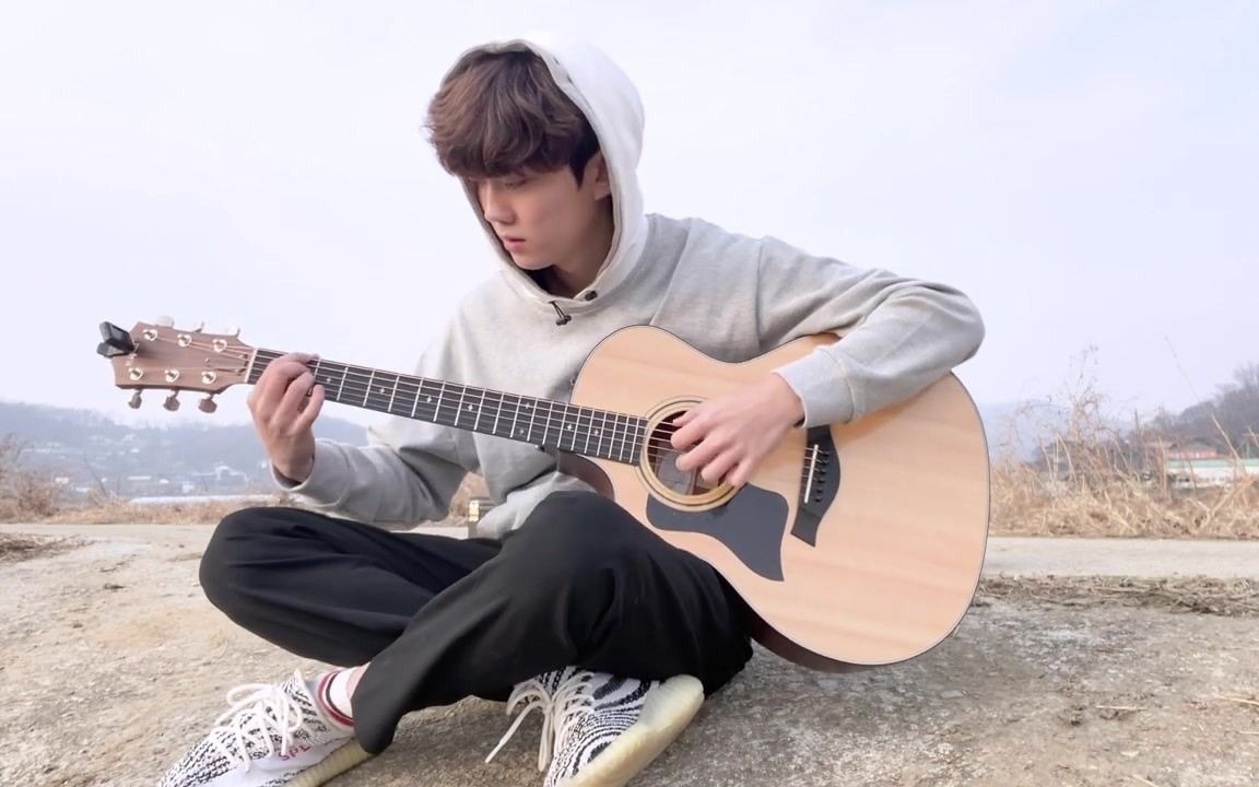 【洪瑜浚/洪泰艺】小洪第二支vlog——吉他solo《风之诗》