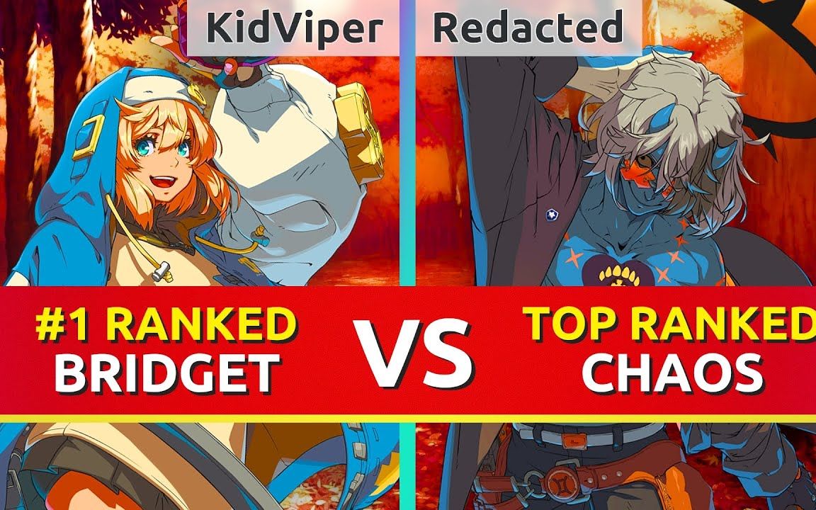 [图]罪恶装备strive ▰ KidViper(#1 BR) vs Redacted(#还挺开心哒) ▰ 9/22