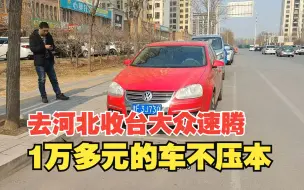 下载视频: 去廊坊收台大众速腾，1万多点这车好卖受欢迎，聊聊这车代步咋样