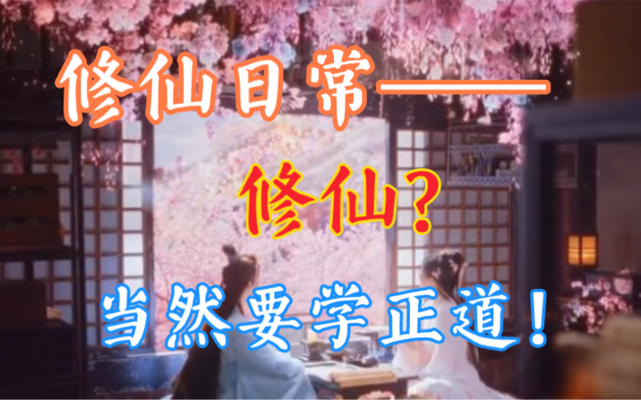 修仙日常:谈情说爱多不好啊,不如让他学修仙吧?哔哩哔哩bilibili