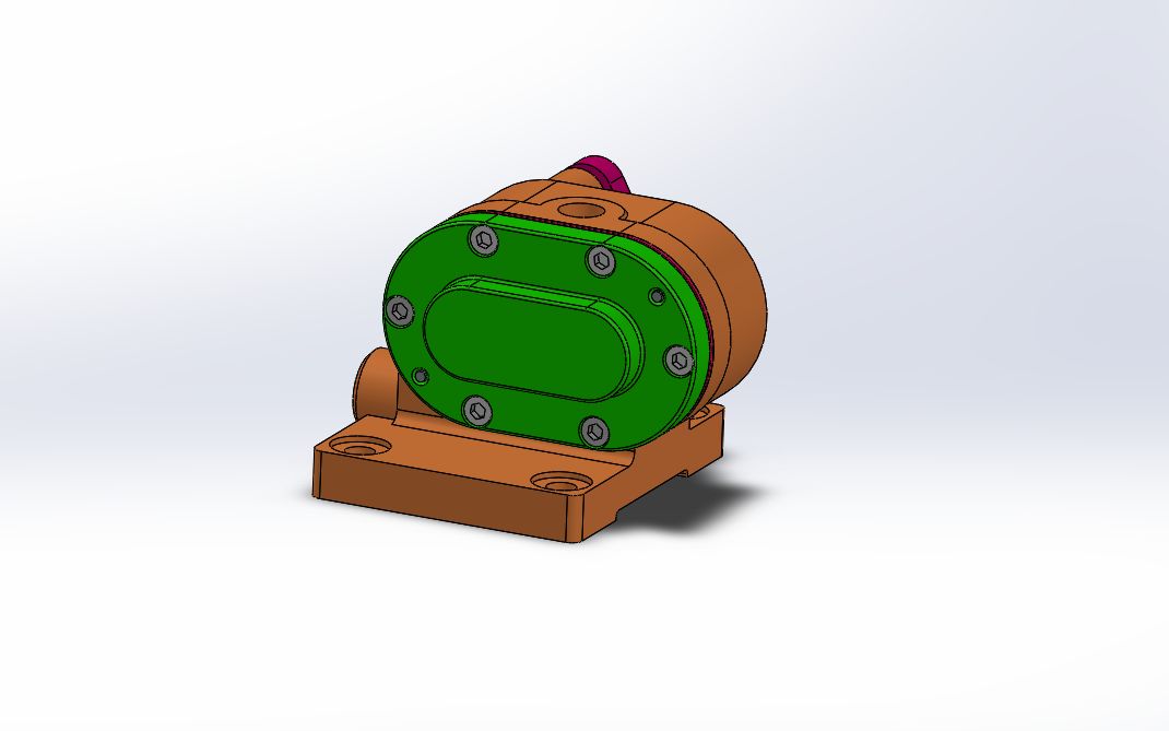 SolidWorks卧式齿轮油泵装配体制作哔哩哔哩bilibili