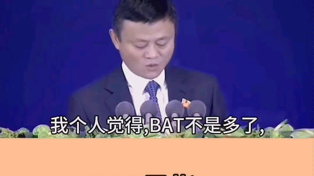 BAT这样的公司应该越来越多哔哩哔哩bilibili