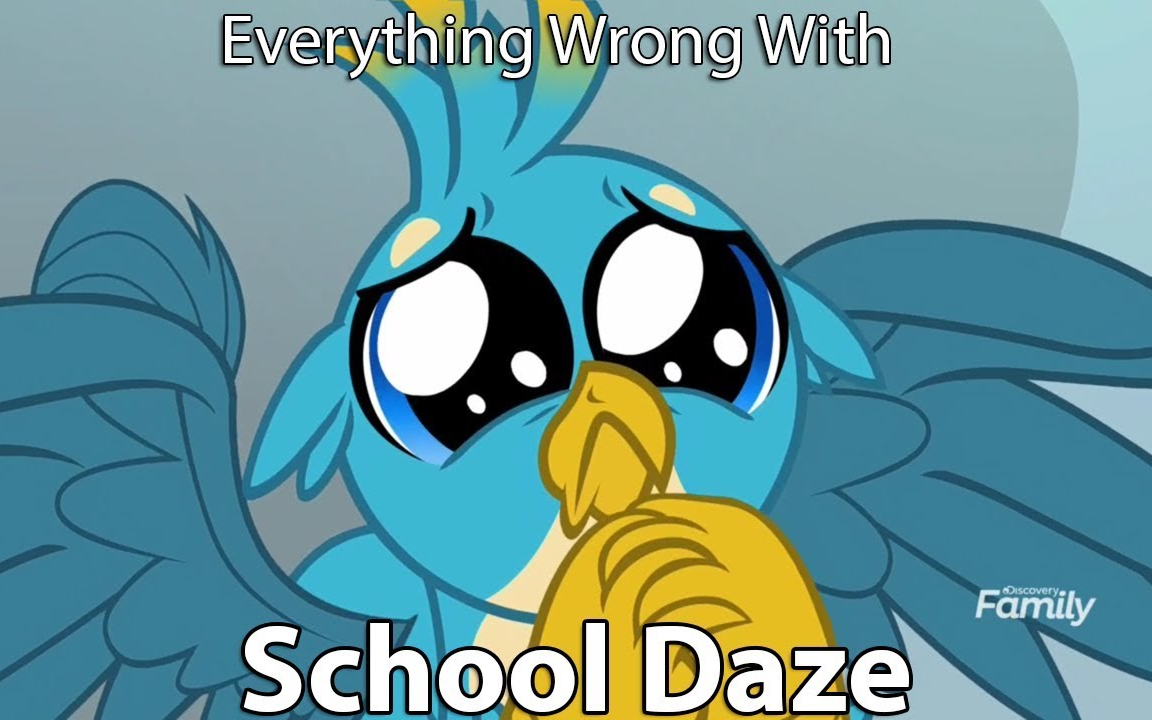 【熟肉】槽点多到让你怀疑马生Everything Wrong With My Little Pony Season 8 School Daze哔哩哔哩bilibili