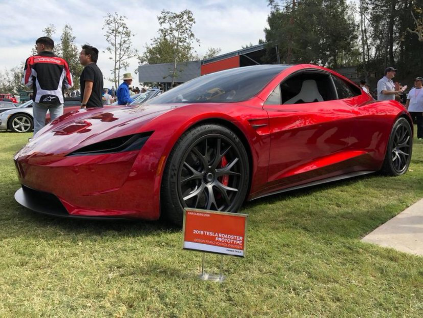 活动  特斯拉新款电动跑车roadster