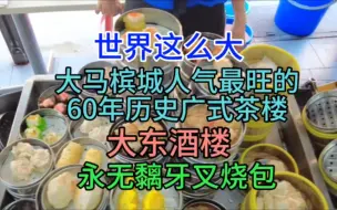 Download Video: 大马槟城人气最旺的60年历史广式茶楼，大东酒楼，永无黐牙叉烧包