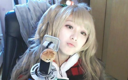 斗鱼大魔王cos 20151225 lovelive-圣诞鸟