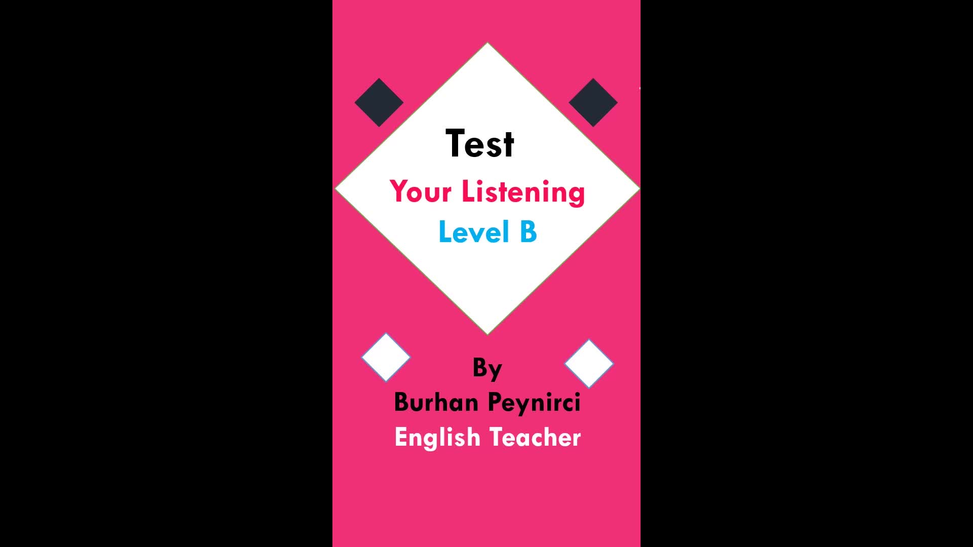 听力测试listening Test Level B哔哩哔哩bilibili