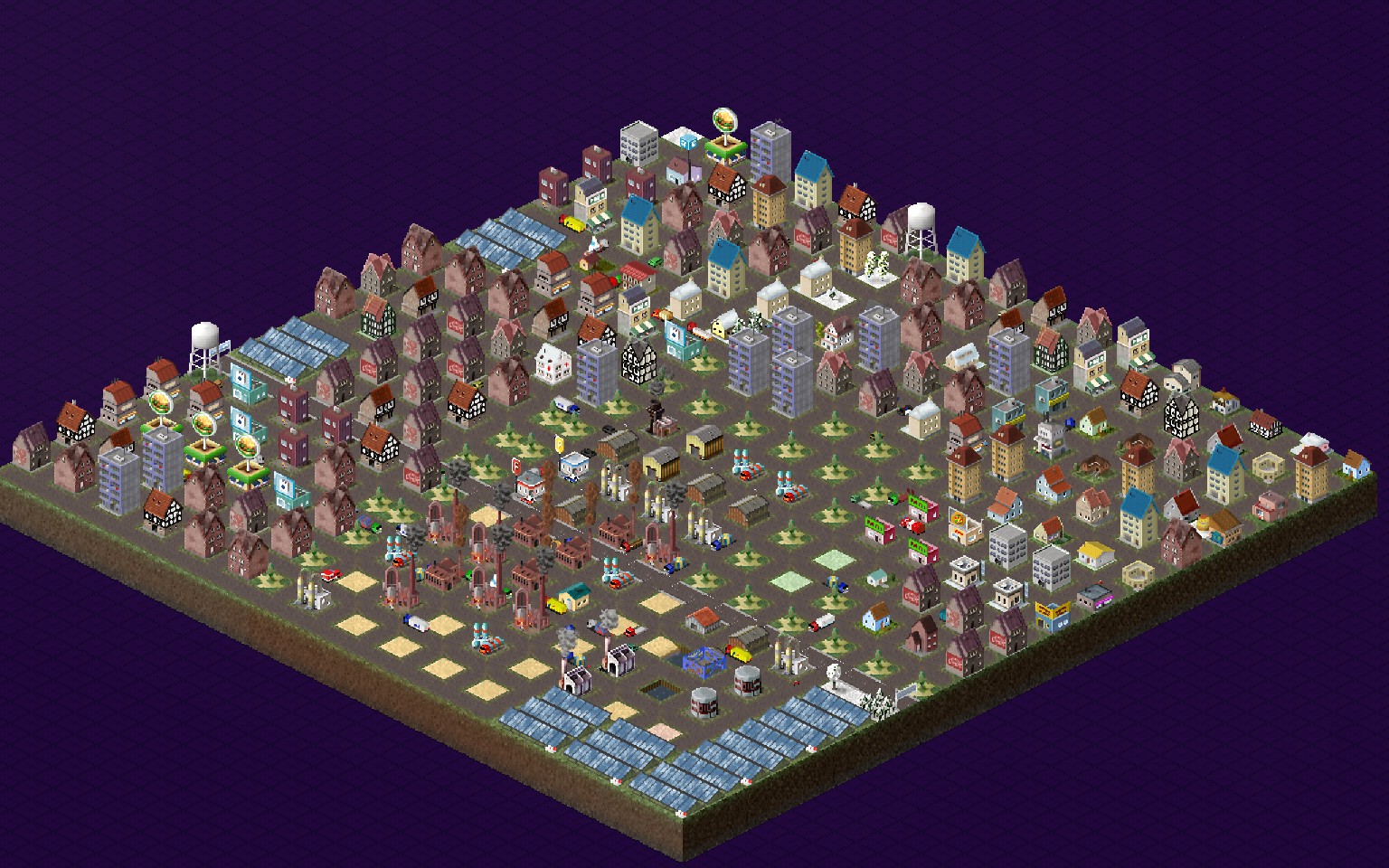 活动作品整刁民系列西奥小镇当你建设11的格子城