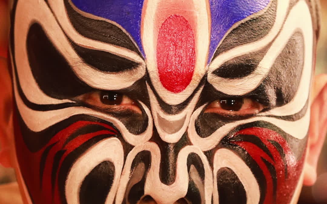 司献伟霓裳雅韵京剧摄影京剧脸谱之周仓