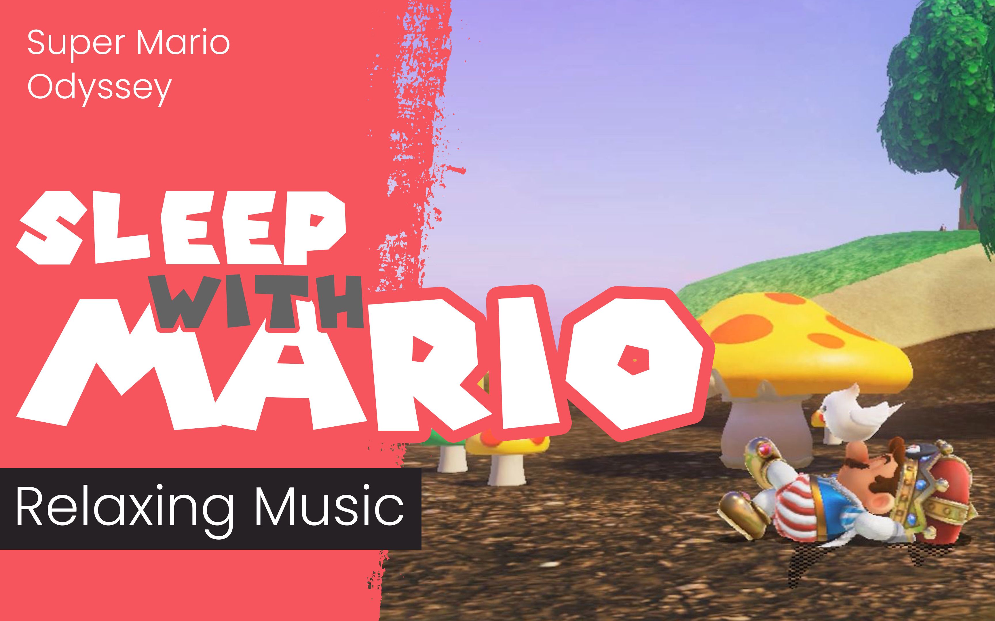 [图]2 Hours Relaxing Music / Sleep with Mario in Mushroom Kingdom