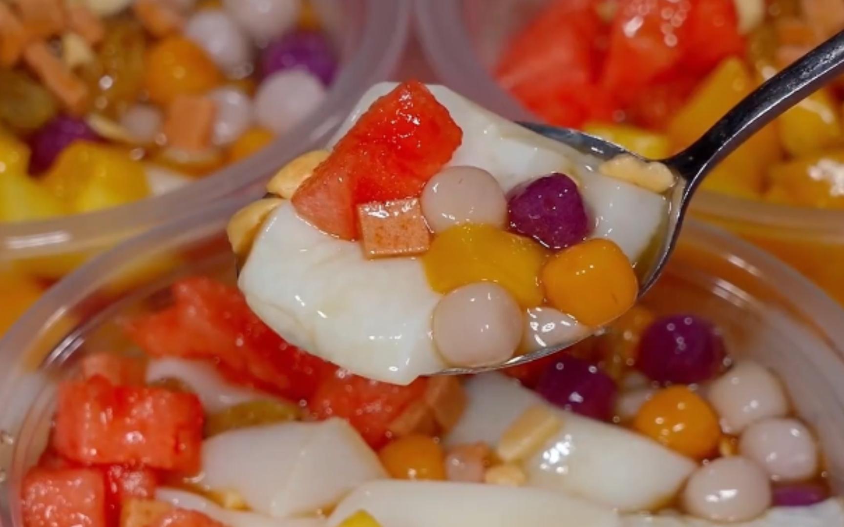 《牛奶冰粉》你会做吗?#自制美食开启清凉夏日