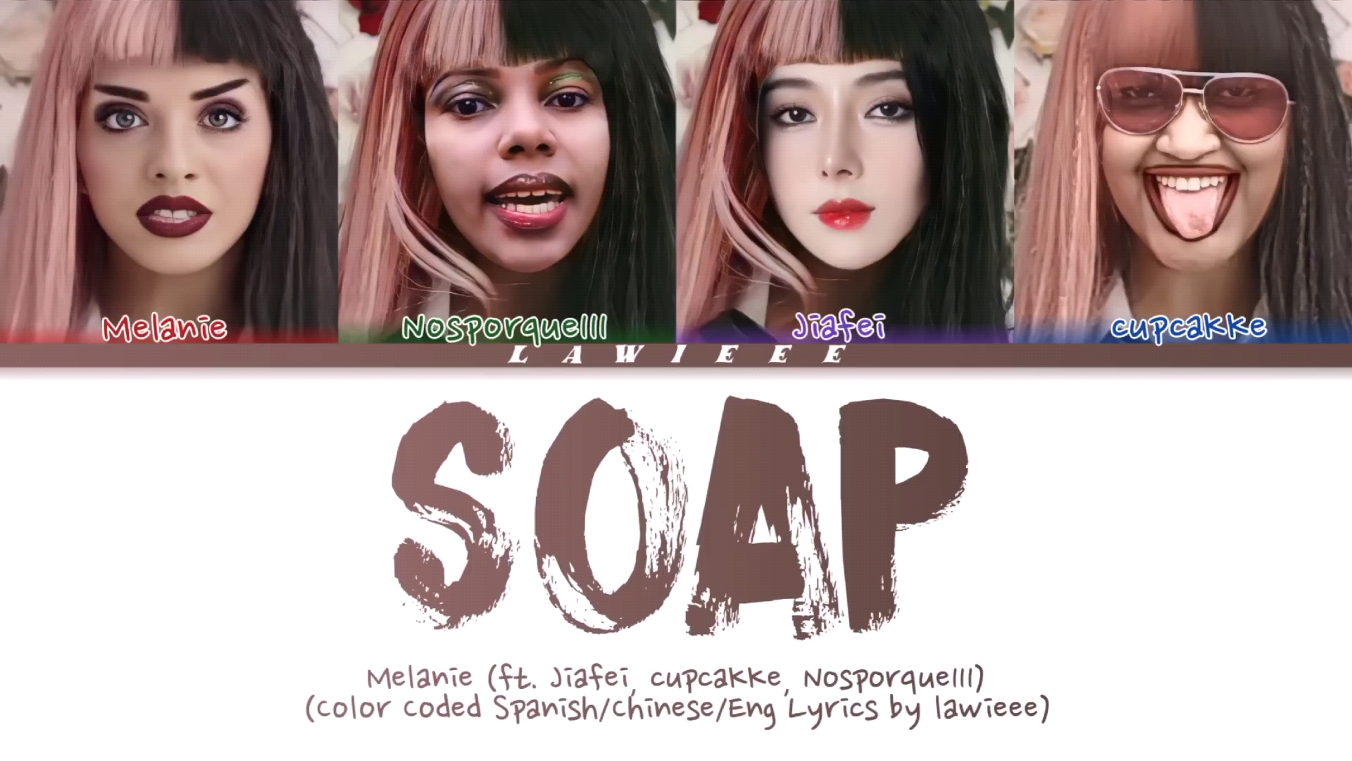 [图]【牙牙与杯糕姐jiafei强势合作】Melanie Martinez -'SOAP' (ft. Jiafei, cupcaKKe, Noseporque111)