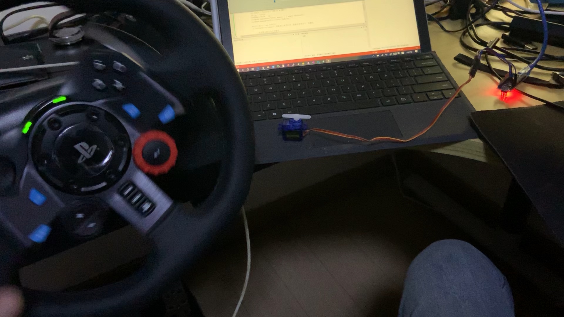 罗技G29方向盘SDK开发+Arduino+Winform驱动舵机演示哔哩哔哩bilibili