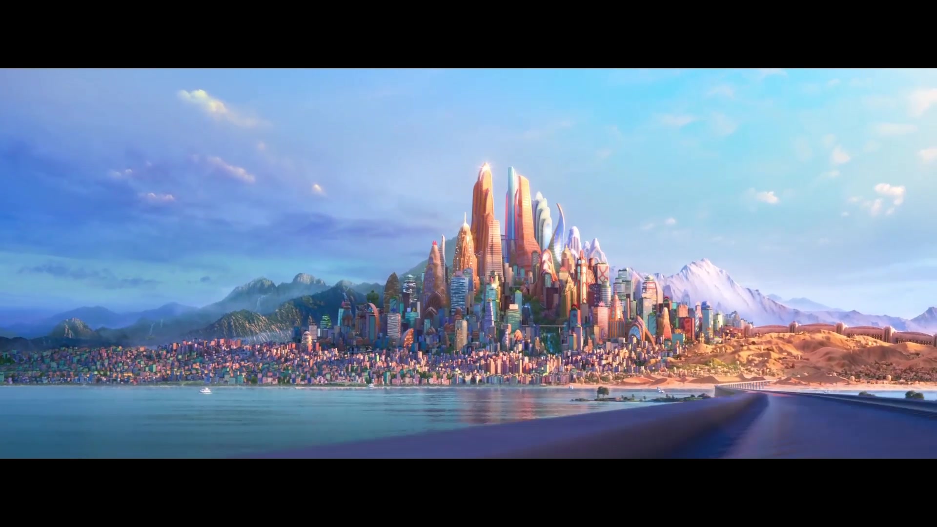 其实迪士尼就是童话镇啊 疯狂动物城