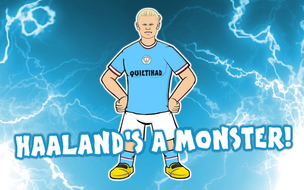 "怪物"哈兰德(欧冠:曼城vs多特高光回顾)