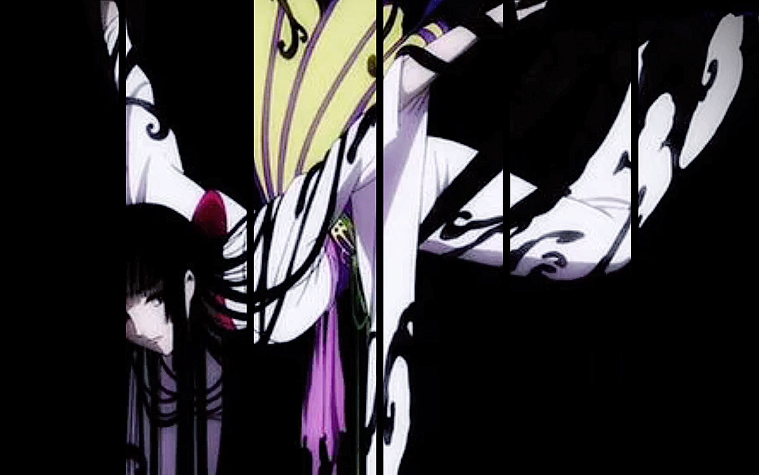 "我回来了,四月一日." "欢迎回来,侑子小姐.