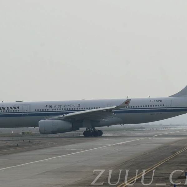 4K60P」国航第一架引进的A330-243（B-6070）成都双流国际机场