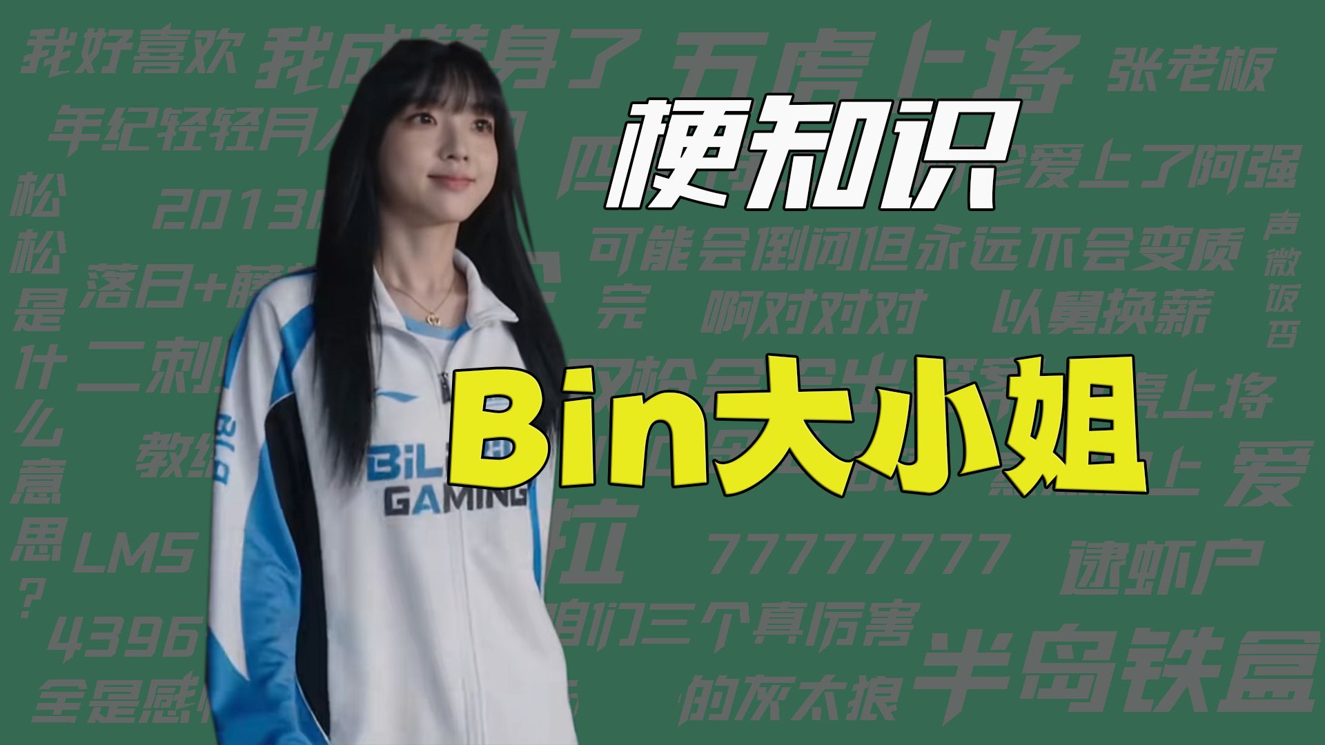 【梗知识】bin 大小姐