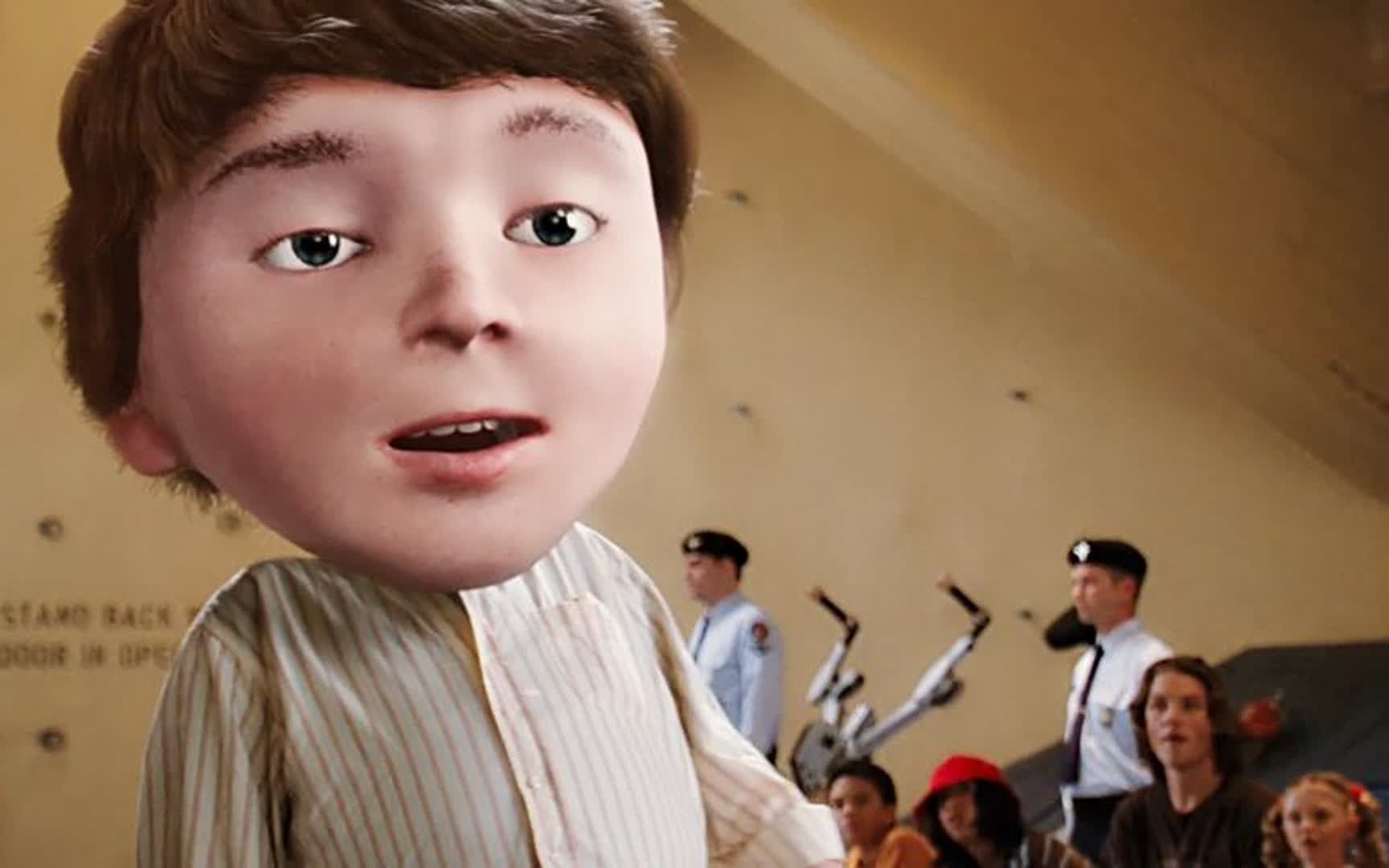 科幻喜剧《超人集中营》,男孩有超能力,能随意变大身体任一部位