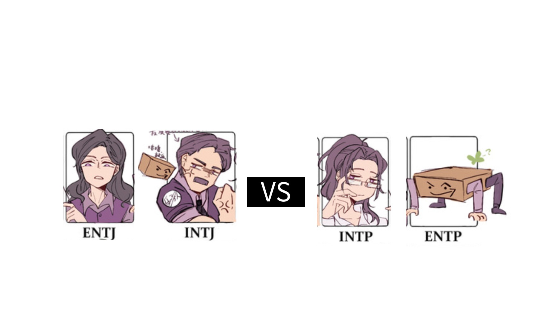 从生活趣事看te和ti的差别(内含intp,intj,entj,istj,isfj,enfp样本)哔哩哔哩bilibili