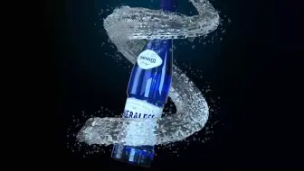 【C4D教程】这种超顺滑的水流流体旋转c4d动画，真的会做了？