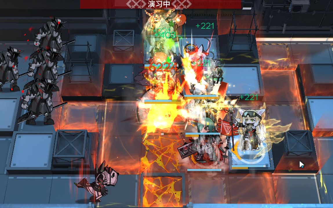 【明日方舟】突袭m8-8 42姐速杀歌者:博士你没有心