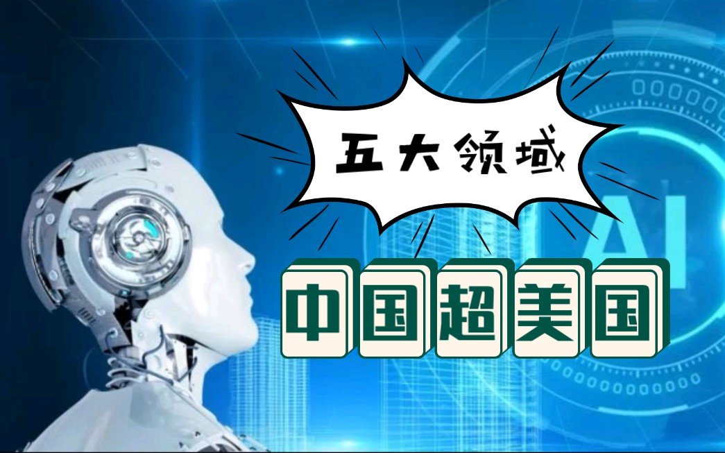 2023兔飞猛进,中国五大领域让美国望尘莫及