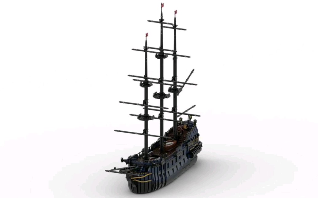lego moc hms 军舰