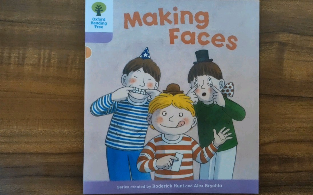 [1-32 making faces] 牛津阅读树绘本阅读一阶 原版音频——献给幼儿