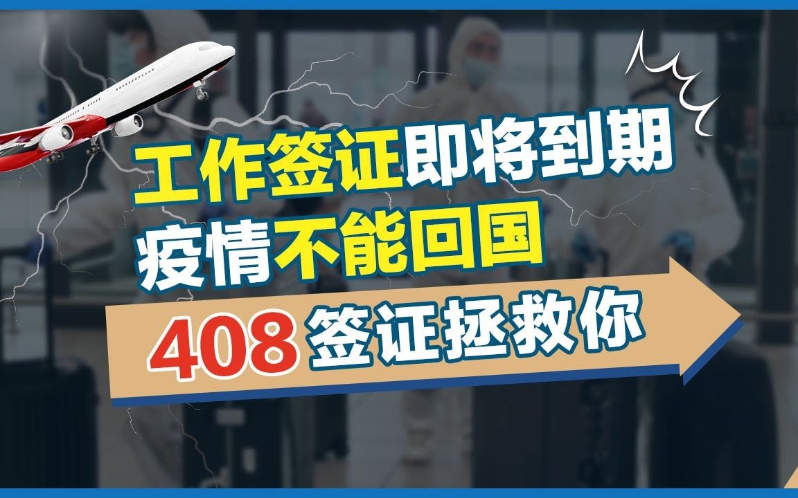 你的第二个工作/旅游签证!10分钟快速了解神奇签证408哔哩哔哩bilibili