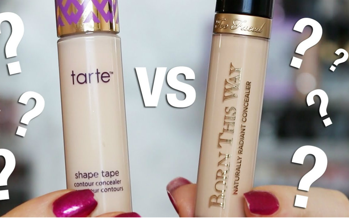 【Zabrena】遮瑕霜持妆度对比:Tarte VS. Too Faced哔哩哔哩bilibili