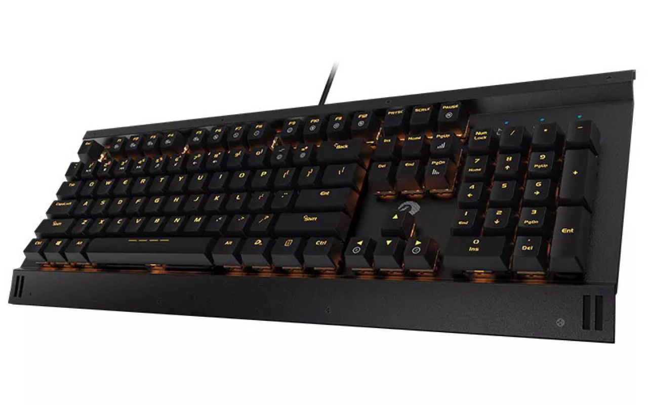 【新手推荐 第一期】达尔优ek812红轴机械键盘