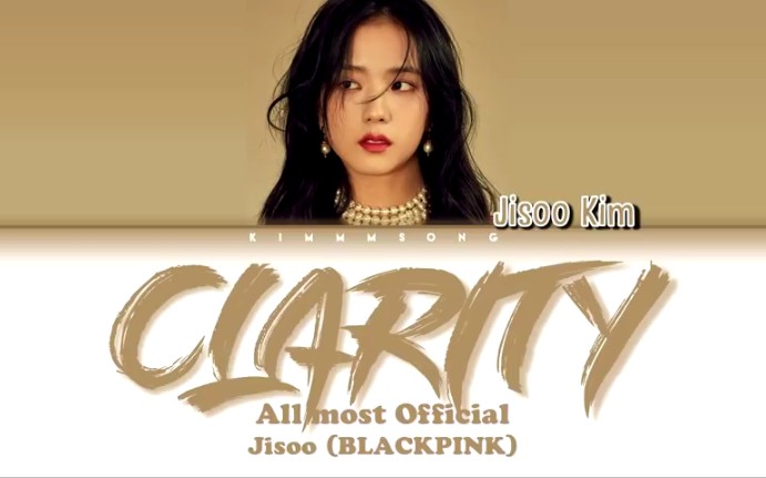 Jisoo金智秀Clarity合集+歌词版哔哩哔哩bilibili