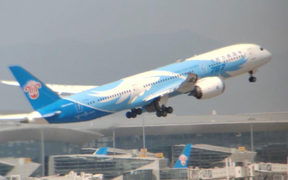 【航空摄影】中国南方航空波音787-9梦想客机(b-1169|cz3517)广州白云