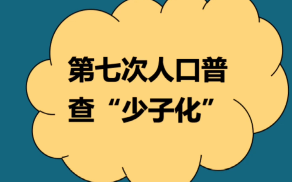 第七次人口普查之少子化