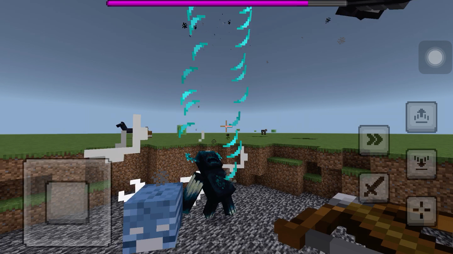 我的世界困难模式!凋零vs循声守卫者