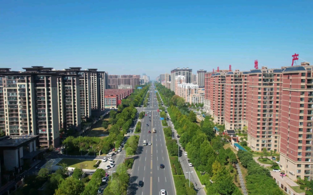 驻马店市驿城大道美丽街景随拍