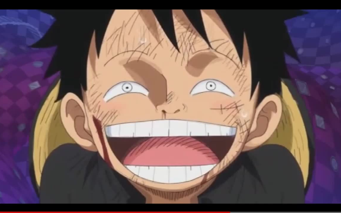 路飞真正喜欢的是布蕾,第一面就露出邪恶而猥琐的笑容_哔哩哔哩 (゜