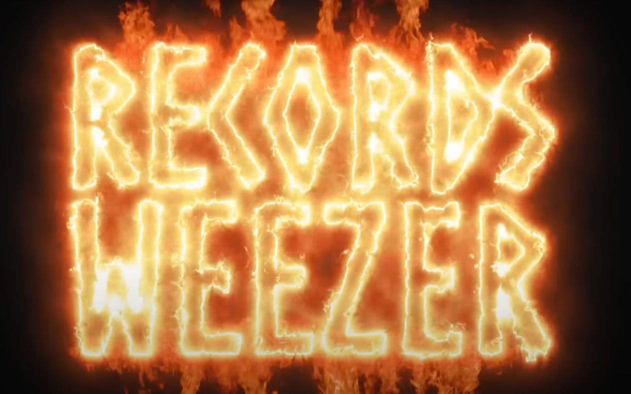 Weezer Records (Lyric Video) 哔哩哔哩
