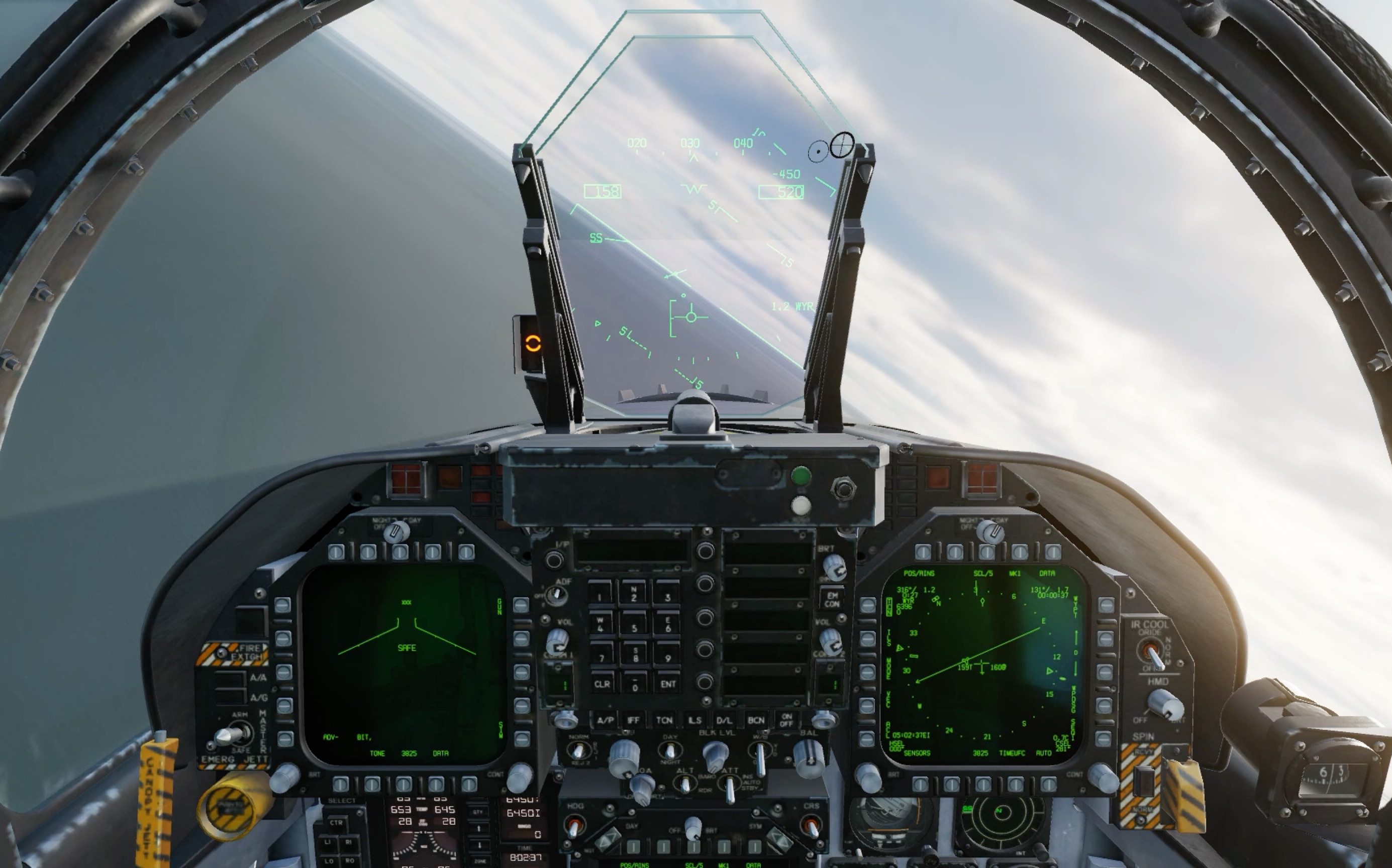 【dcs|f18】这是一个萌新的case1航降