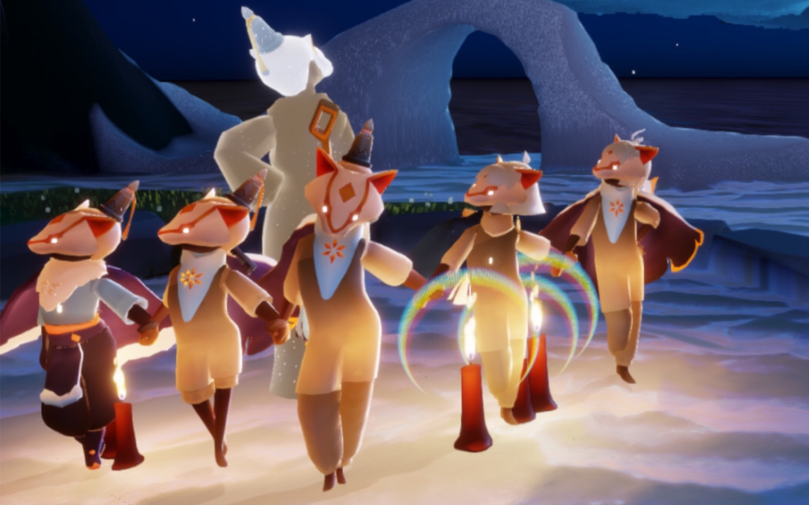 sky光遇狐狸面具获取及欣赏