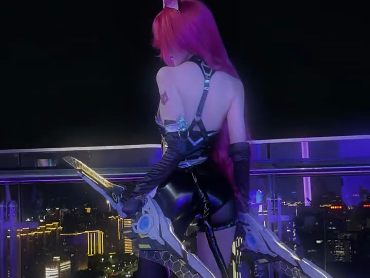 刀帅还是人帅 #王者荣耀阿珂 #王者荣耀cos #cos