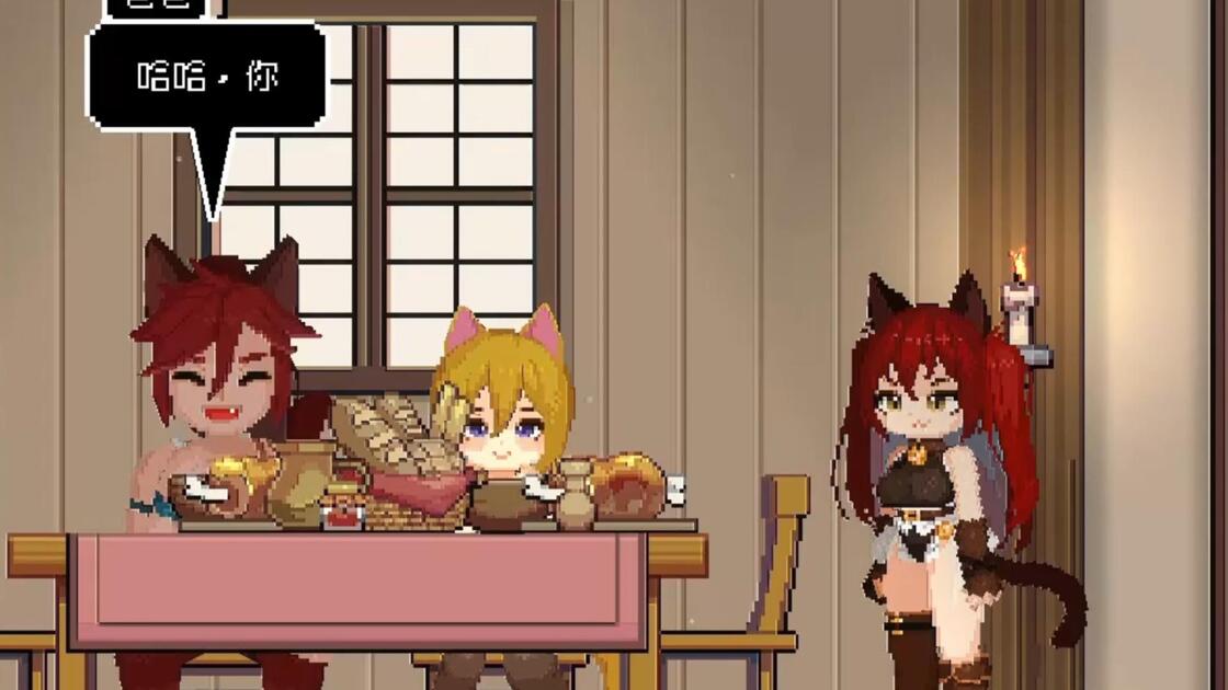 【猫与地下城】v1.0.91 官中无码+CG~安卓+电脑双端直装开玩！支持联机！内置整合菜单！附教程！老奶奶也能玩！！_游戏热门视频