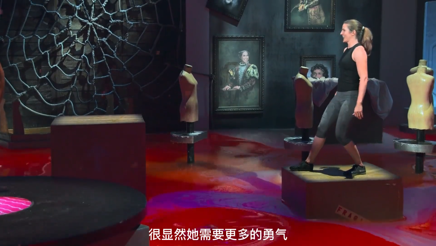 极限真人秀改编自经典游戏,千万不要掉进岩浆,否则