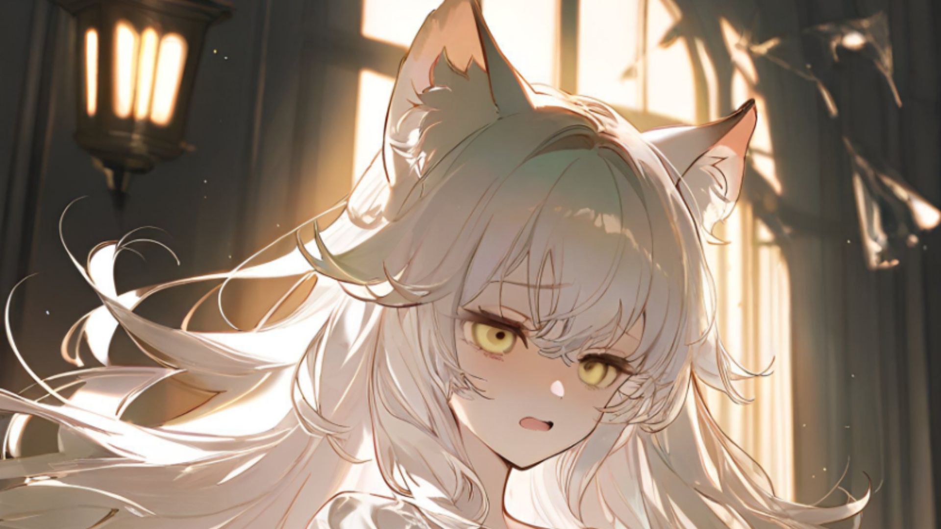 当老师变成了白毛狐娘