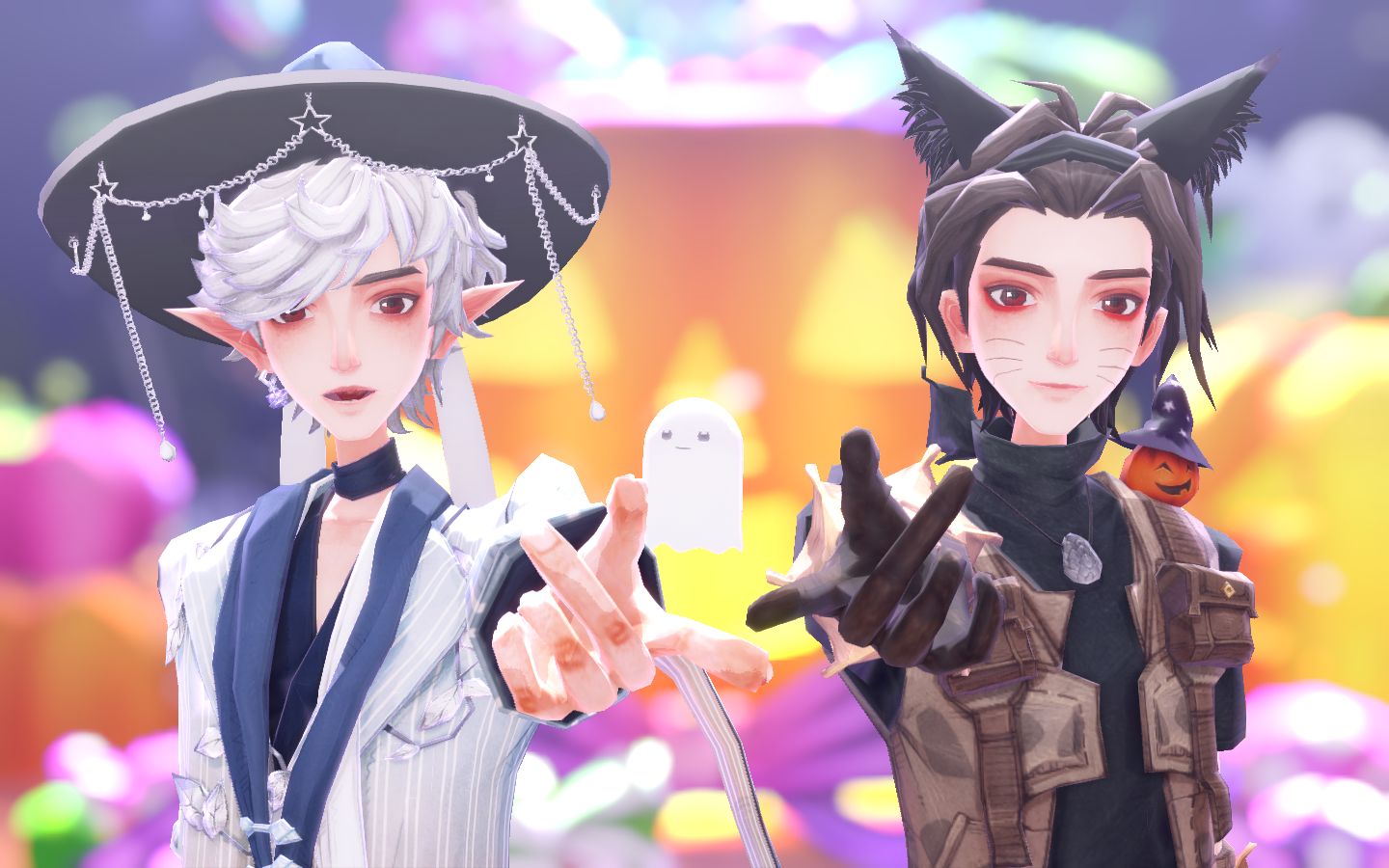 [图]【HPMA兽耳一键换装】不给糖果就捣蛋！Happy Halloween~