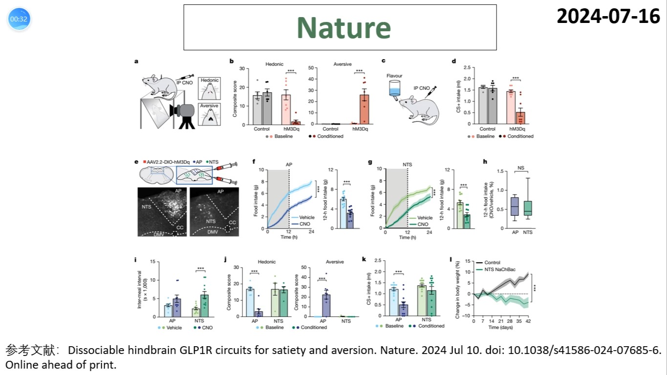 Nature—神经科学家解析“减肥神药”司美格鲁肽减肥的神经环路机制哔哩哔哩bilibili